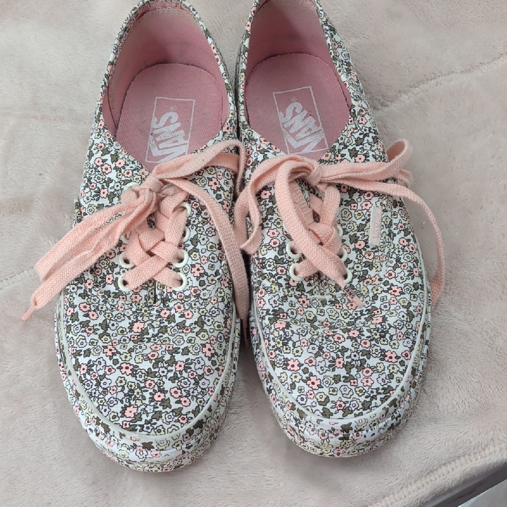 Vans Old School‎ Mono Floral Canvas Sneakers